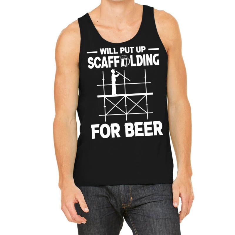 Scaffolding Beer Scaffold Builder Girl Tank Top by valkdiartel | Artistshot