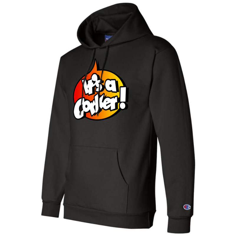 Its A Corker Commodore Format Retro Computer Gamin Champion Hoodie by kikuyodanisam | Artistshot