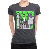 Serial Experiments Lain Hooked On The Wired Trendi Ladies Fitted T-shirt | Artistshot