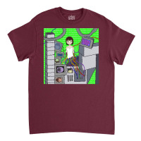 Serial Experiments Lain Hooked On The Wired Trendi Classic T-shirt | Artistshot