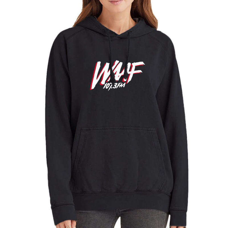 Waaf Fm Vintage Hoodie by marssindo | Artistshot