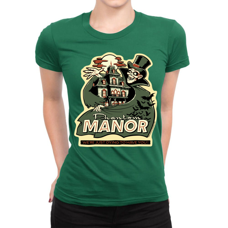 Phantom Manor   Green Ladies Fitted T-Shirt by eicherbodway5 | Artistshot