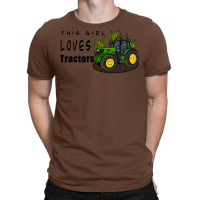 This Girl Loves Tractors Cool T-shirt | Artistshot