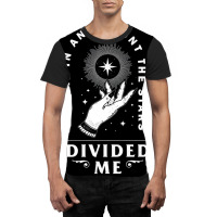 Divided Me Breathe In And Count The Stars Design P Graphic T-shirt | Artistshot