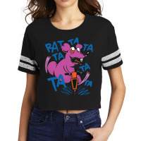 Crazy Rat Love Scorecard Crop Tee | Artistshot