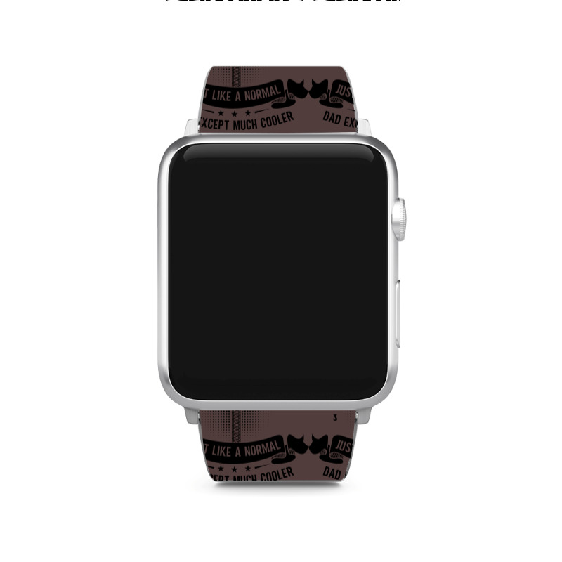 I Am A Crane Operator Dad Much Cooler Site Driver Apple Watch Band | Artistshot