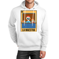 La Maestra Floral Skull Spanish Latina Bilingual T Unisex Hoodie | Artistshot