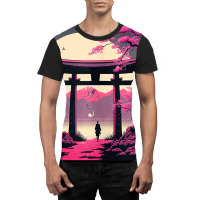 Traditional Shrine Japan Tank Top Graphic T-shirt | Artistshot