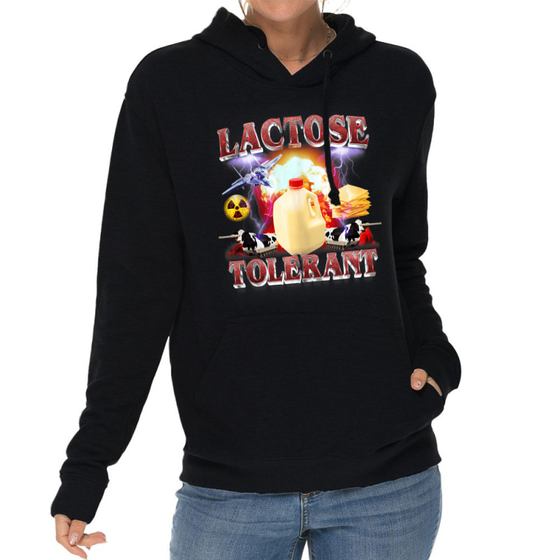 Lactose Tolerant Tank Top Lightweight Hoodie | Artistshot