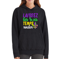 Laissez Les Bons Temps Rouler Funny Mardi Gras Par Vintage Hoodie | Artistshot