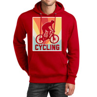 Cycling Red Unisex Hoodie | Artistshot