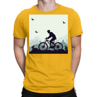 Mountain Bike Music T-shirt | Artistshot