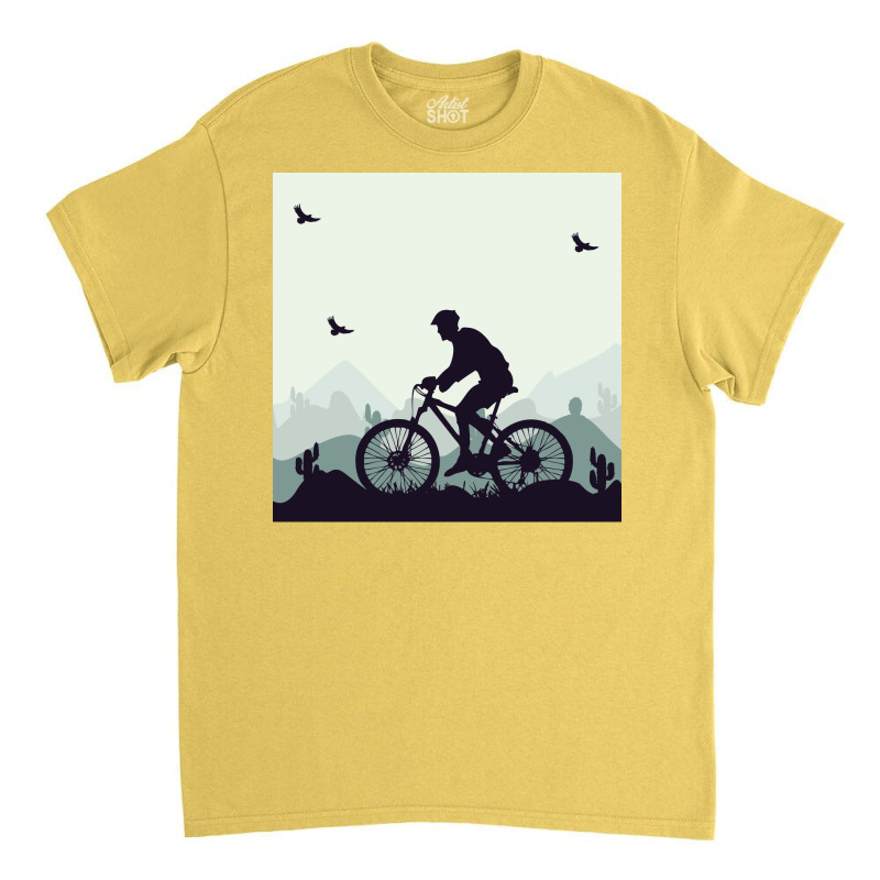 Mountain Bike Music Classic T-shirt by gugaisraero | Artistshot