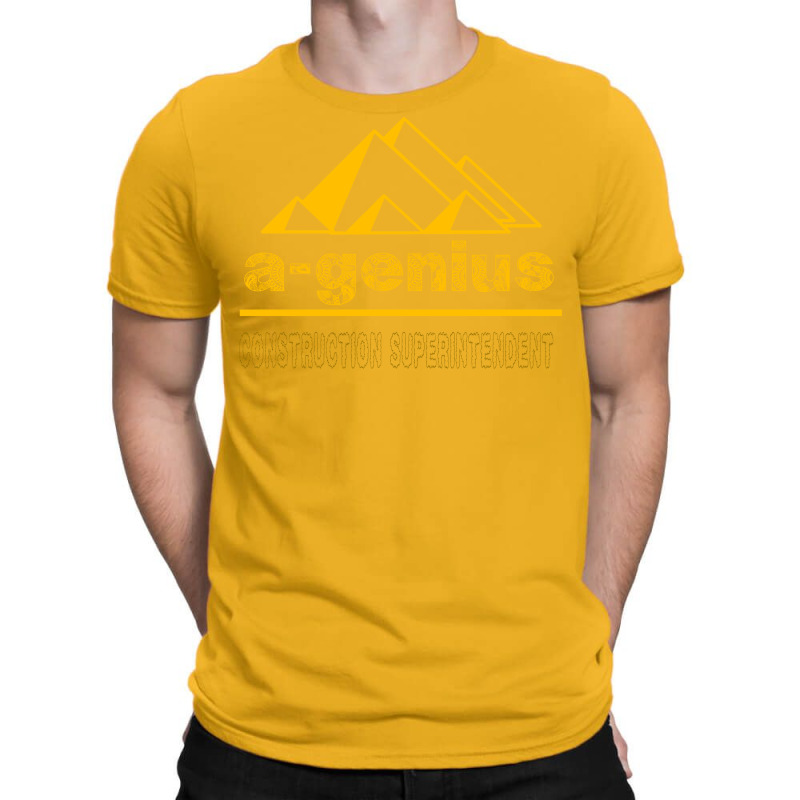 Construction Superintendent A Genius Cool Design M T-Shirt by kosicnarwarw | Artistshot