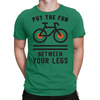 Put The Fun Between Your Legs Red T-shirt | Artistshot