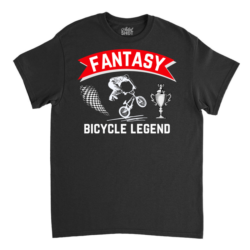 Fantasy Bicycle Legend Girl Classic T-shirt | Artistshot