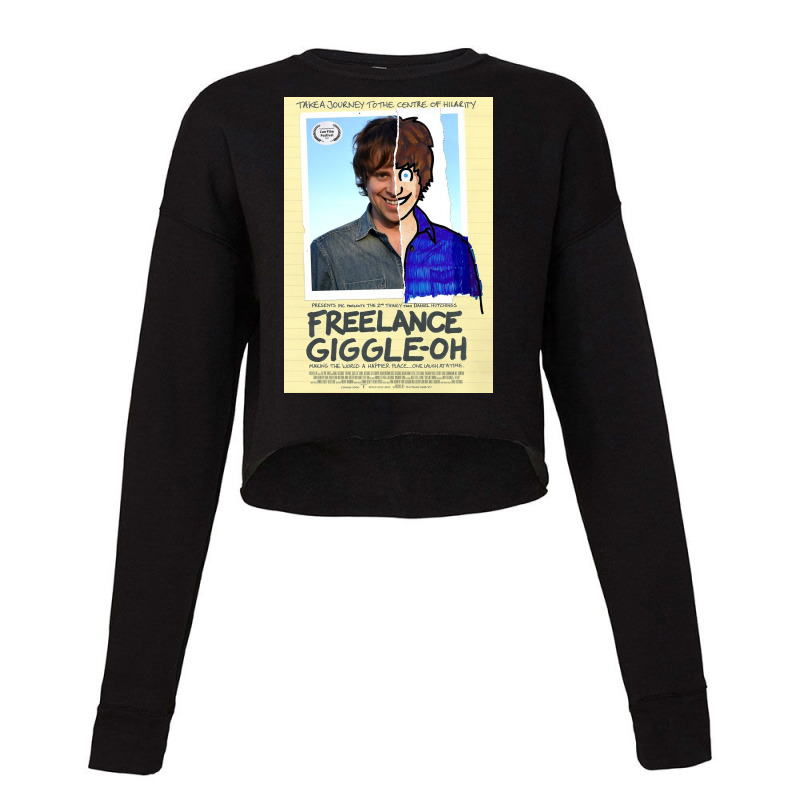 Freelance Giggle Oh   Movie Cropped Sweater by barbaraknotts | Artistshot