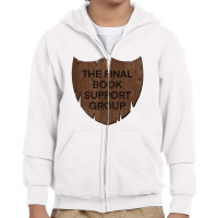 The Final Book Support Group Youth Zipper Hoodie | Artistshot