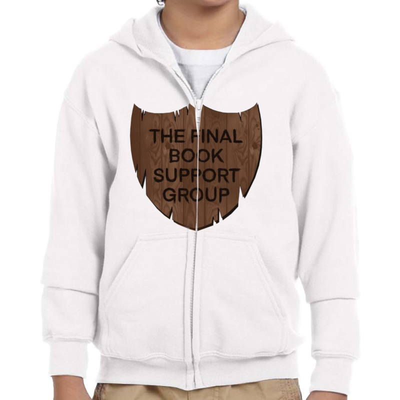 The Final Book Support Group Youth Zipper Hoodie by jasonarip | Artistshot