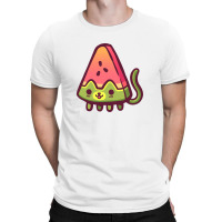 Watermelon Cat T-shirt | Artistshot