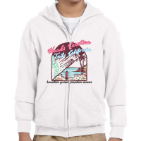 Heads Carolina Tail California Western Summer Beac Youth Zipper Hoodie | Artistshot