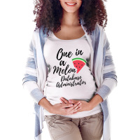 Database Administrator Gifts One In A Melon Databa Maternity Scoop Neck T-shirt | Artistshot