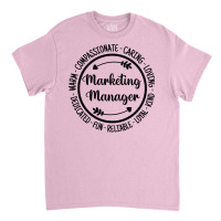 Marketing Manager Sales Management Admin Gift Yell Classic T-shirt | Artistshot