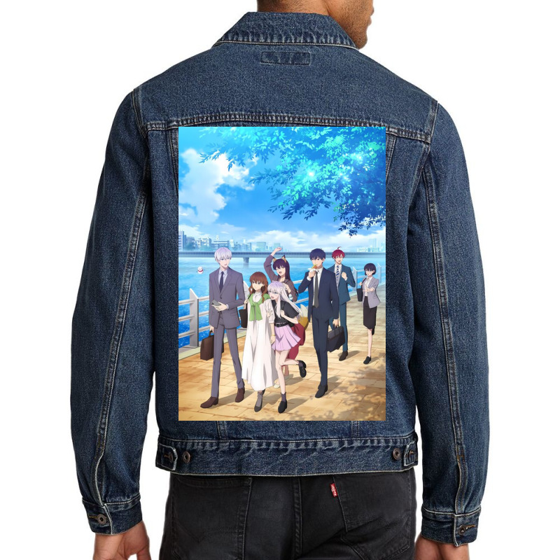 The Ice Guy And His Cool Female Men Denim Jacket by kavinbarton | Artistshot