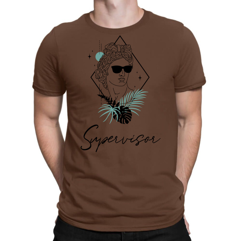 Supervisor Antique Greek God Design T-Shirt by wsletiguuri | Artistshot