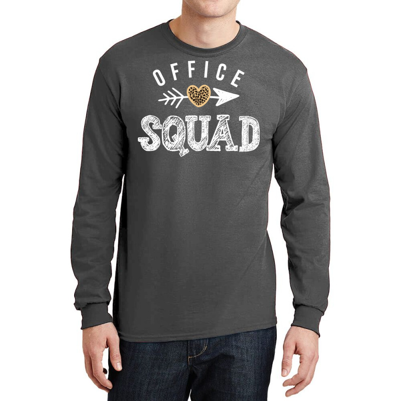 Office Squad Office Staff Admin Crew Trending Long Sleeve Shirts by peemotchalwe4 | Artistshot