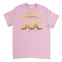 Warranty Administrator Boho Moon Wild Rose Golden Classic T-shirt | Artistshot