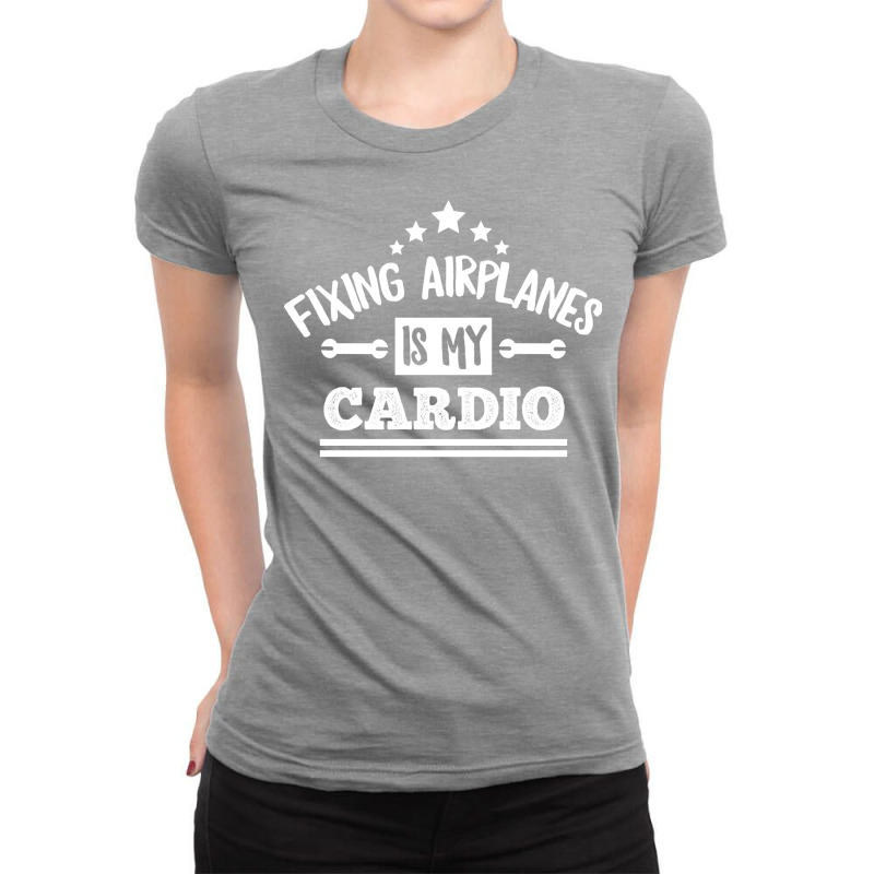 Mechanic Quote For An Aviation Mechanic Boy Ladies Fitted T-Shirt by aduajaslinz | Artistshot