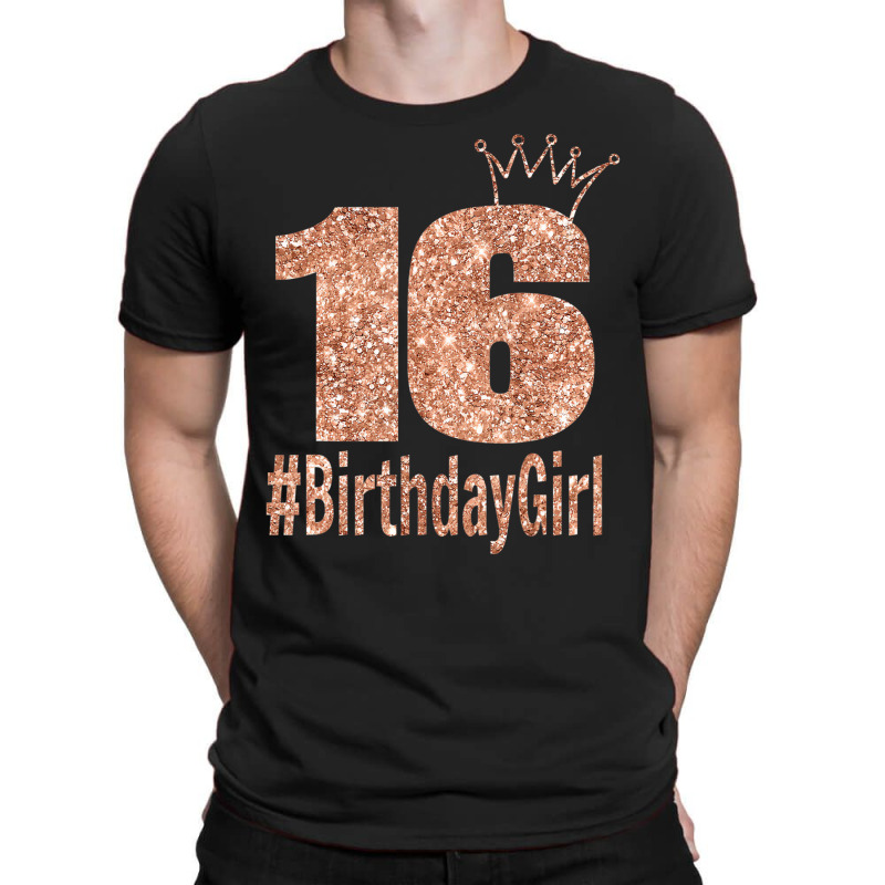 16th Birthday Gift Teen Sweet Sixteen 16 Birthday T-shirt | Artistshot