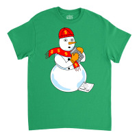 Snowman Accountant Cute Classic T-shirt | Artistshot