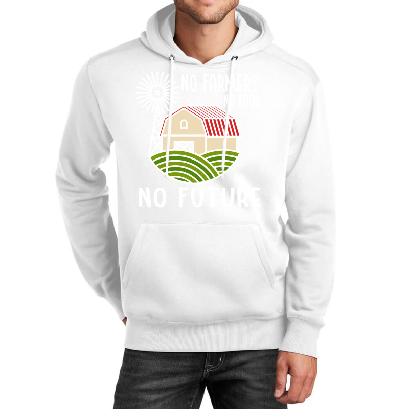 No Farmers Food Future Activist Activism For Gifts Unisex Hoodie | Artistshot