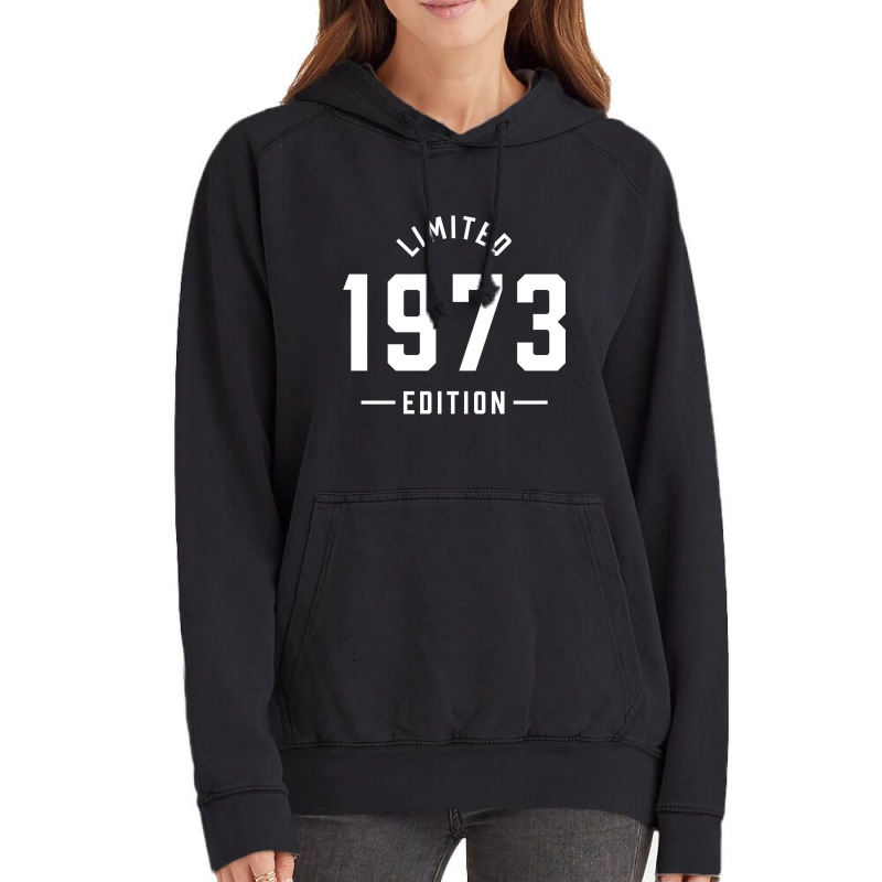 Limited 1973 Edition Trendy 50th Birthday Women Sw Vintage Hoodie by carver | Artistshot