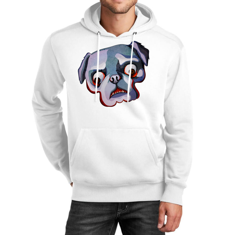 Pugzuzu   Horror Pug! Unisex Hoodie | Artistshot