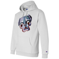 Pugzuzu   Horror Pug! Champion Hoodie | Artistshot