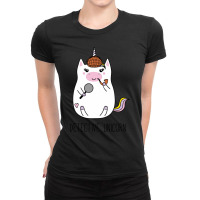 Detective Unicorn Ladies Fitted T-shirt | Artistshot