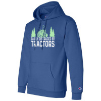 Easily Distracted By Tractors Tractor Farmer Champion Hoodie | Artistshot