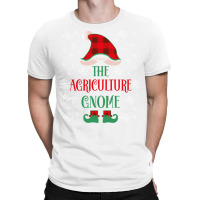 Agriculture Gnome Buffalo Plaid Matching Family Ch T-shirt | Artistshot