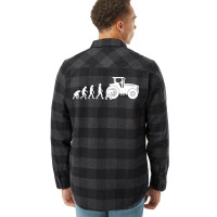 Agricultural Machine Mechanic Evolution Tractor Gi Flannel Shirt | Artistshot