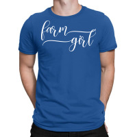 Farm Girl Agriculture Farming Farmer Hipster T-shirt | Artistshot