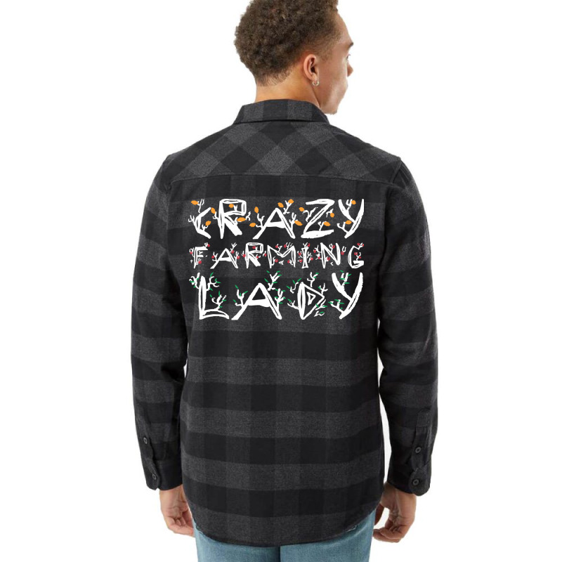 Crazy Farming Lady Cool Flannel Shirt | Artistshot