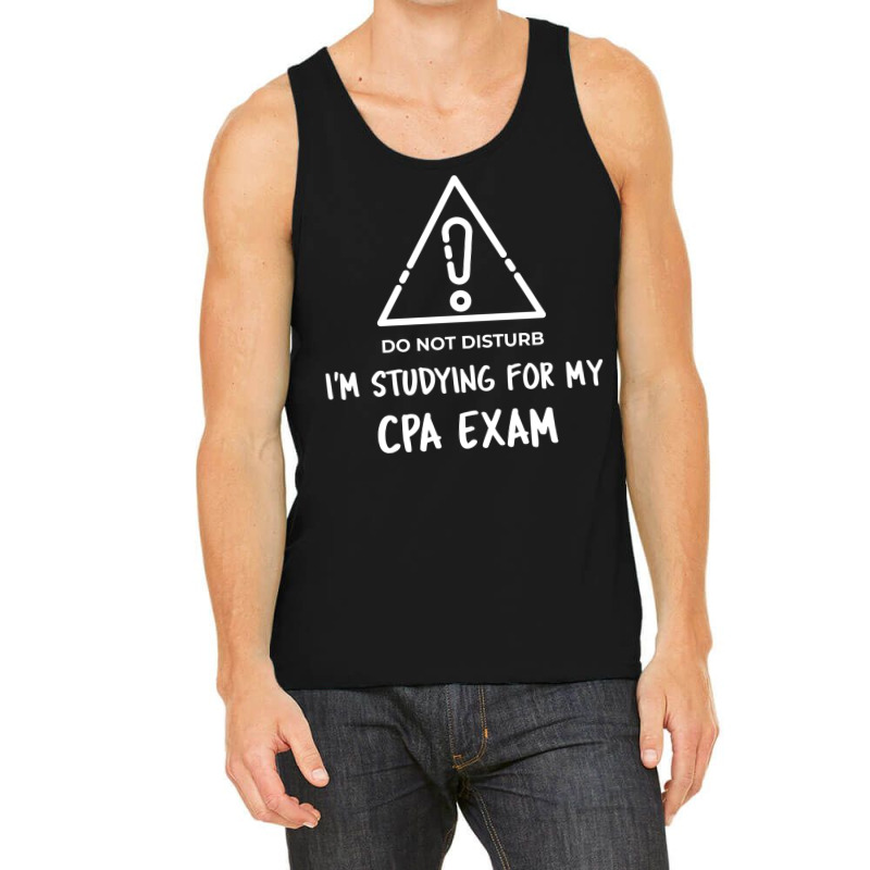 Funny Cpa Exams Cpa Studies Cpa Student Cute Tank Top | Artistshot