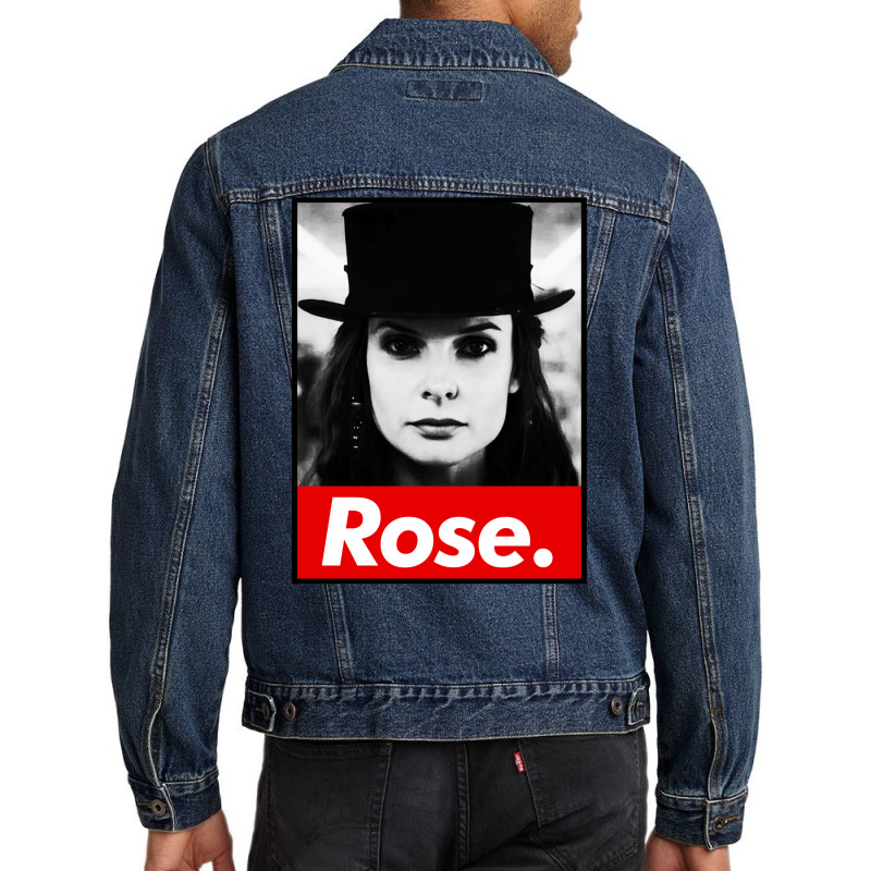 Hat Rose The Hat Men Denim Jacket by gouselauckt | Artistshot