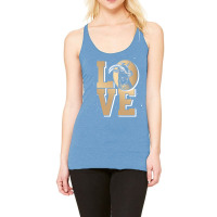 Love Goat Animal 80s Racerback Tank | Artistshot