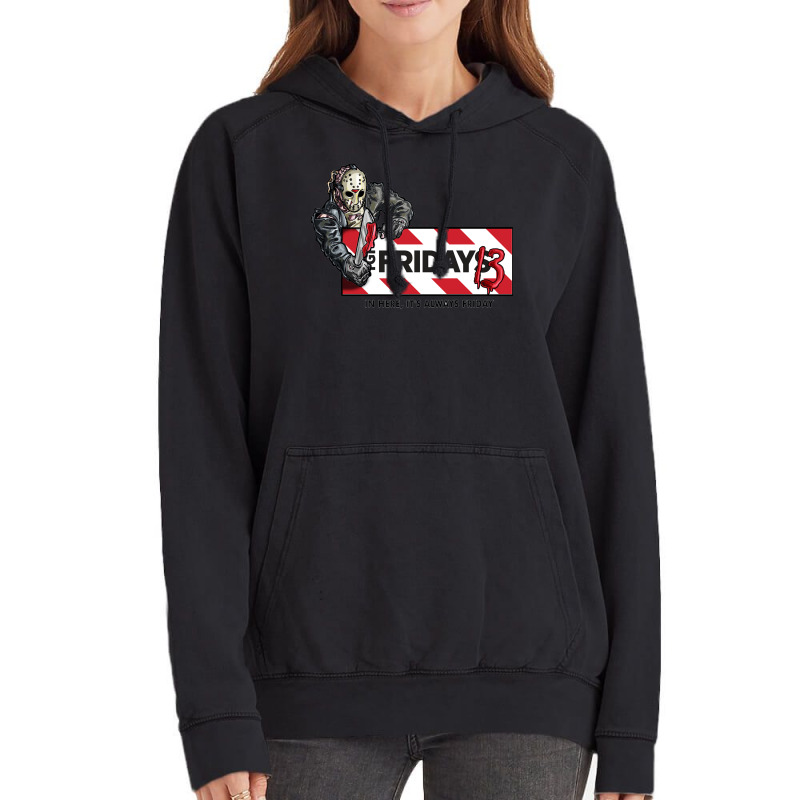 Jason Voorhees   It's Always Friday The 13th Vintage Hoodie by gouselauckt | Artistshot