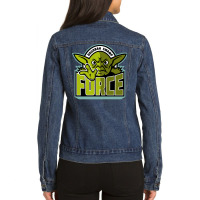 Dagobah Swamp Force Ladies Denim Jacket | Artistshot