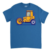 Tractor Vehicle Cartoon Illustration Girl Classic T-shirt | Artistshot